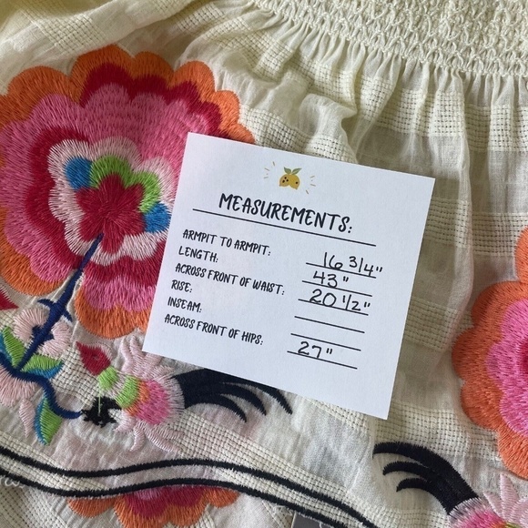 NWT!! Anthropologie PLENTY by TRACY REESE Floral Embroidered Dress X-Small - Picture 15 of 15